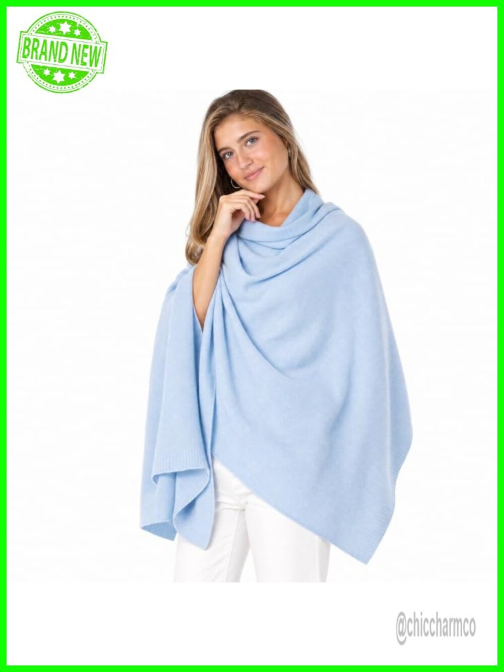 Cashmere Wool Blend Wrap Pashmina Shawl Scarf Travel 78x27